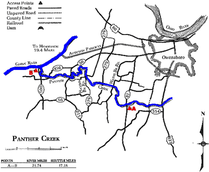 Panther Creek KY 81 to Green River