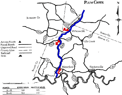 Plum Creek Map