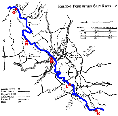 Rolling Fork KY 52 to the Salt River