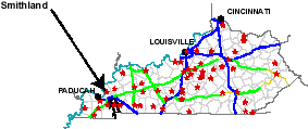 Kentucky Map