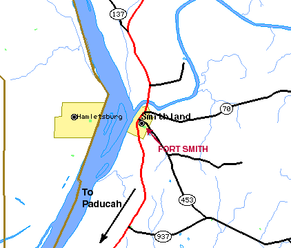 Smithland Map