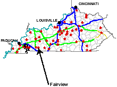 Kentucky Map