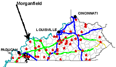 Kentucky Map