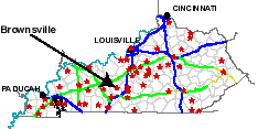 Kentucky Map