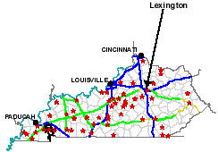 Kentucky Map