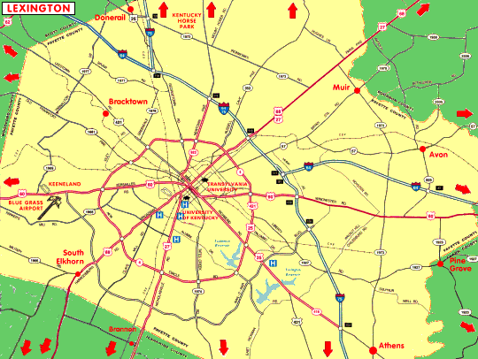 Lexington Map