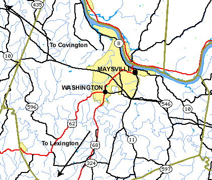 Maysville Map
