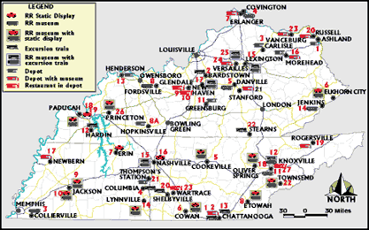 Great Rail Trail Map